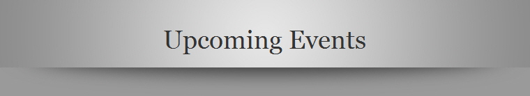 Upcoming Events